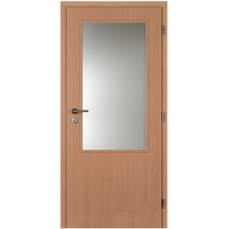 Fóliované dvere 2/3 sklo