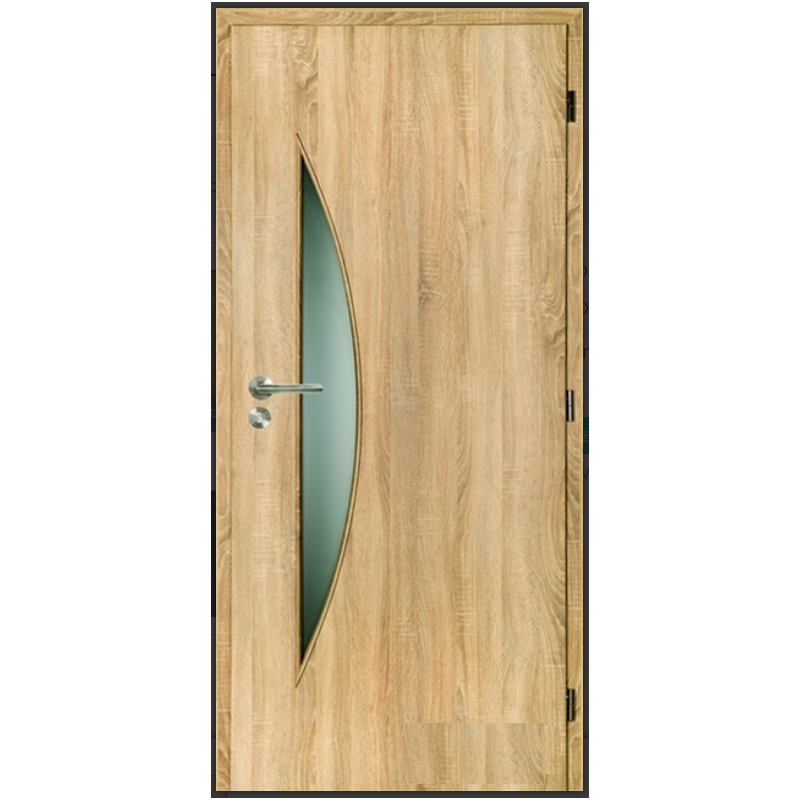Polypropylénové dvere typ010 sklo + obložková...