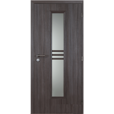 Polypropylénové dvere Masonite STRIPE sklo + obložková zárubňa