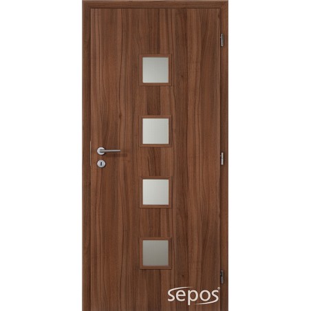 dvere Masonite QUADRA 3D + zárubňa