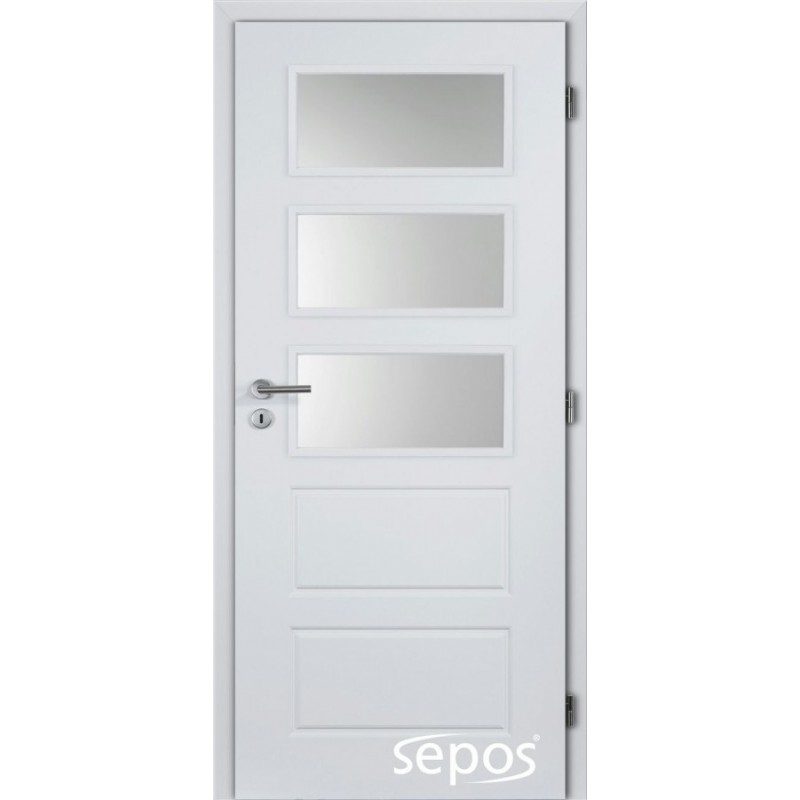 dvere Masonite OREGON sklo + zárubňa