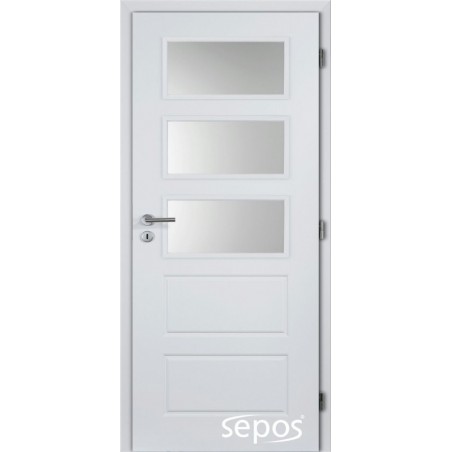 dvere Masonite OREGON sklo + zárubňa