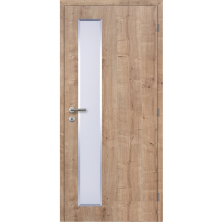 Laminátové interiérové dvere ALU VERTIKA