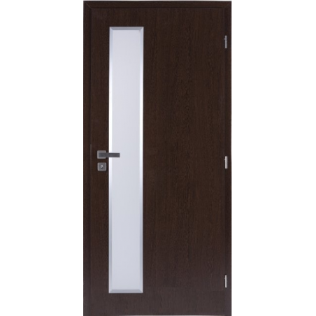 Laminátové interiérové dvere ALU VERTIKA