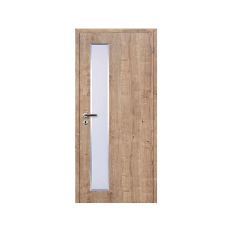 Laminátové interiérové dvere ALU VERTIKA
