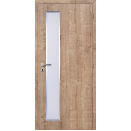 Laminátové interiérové dvere ALU VERTIKA