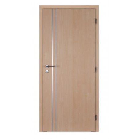 Laminátové interiérové dvere ALU IV