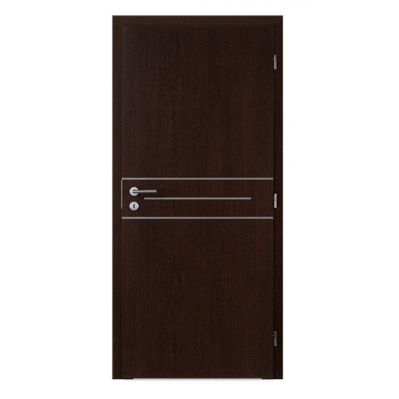 Laminátové interiérové dvere ALU IV