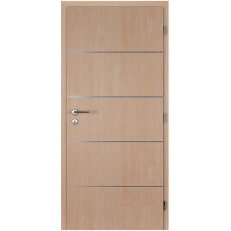 Laminátové interiérové dvere ALU IV