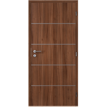 Laminátové interiérové dvere ALU IV